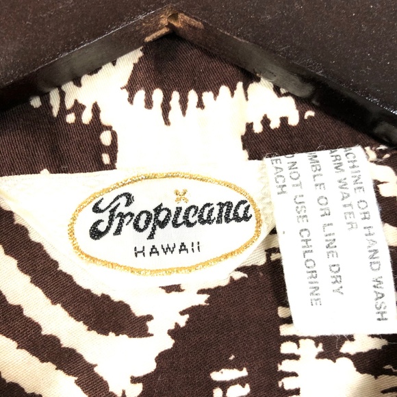 Vintage Tropicana Hawaiian Shirt  Sz Medium - Picture 2 of 5